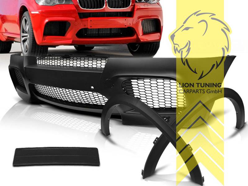Liontuning - Tuningartikel für Ihr Auto  Lion Tuning Carparts GmbH  Stoßstange Frontschürze für BMW X5 E70 LCI auch für M-Paket