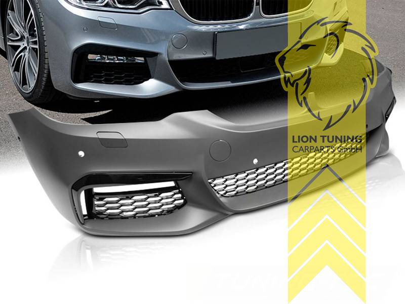 Liontuning - Tuningartikel für Ihr Auto  Lion Tuning Carparts GmbH  Frontstoßstange Frontschürze für BMW G30 Limo G31 Touring auch für M-Paket  PDC