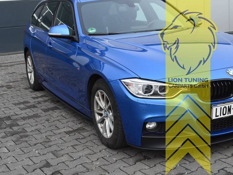 Liontuning - Tuningartikel für Ihr Auto  Lion Tuning Carparts GmbH  Sportgrill Kühlergrill BMW 3er Limousine F30 Touring F31 schwarz