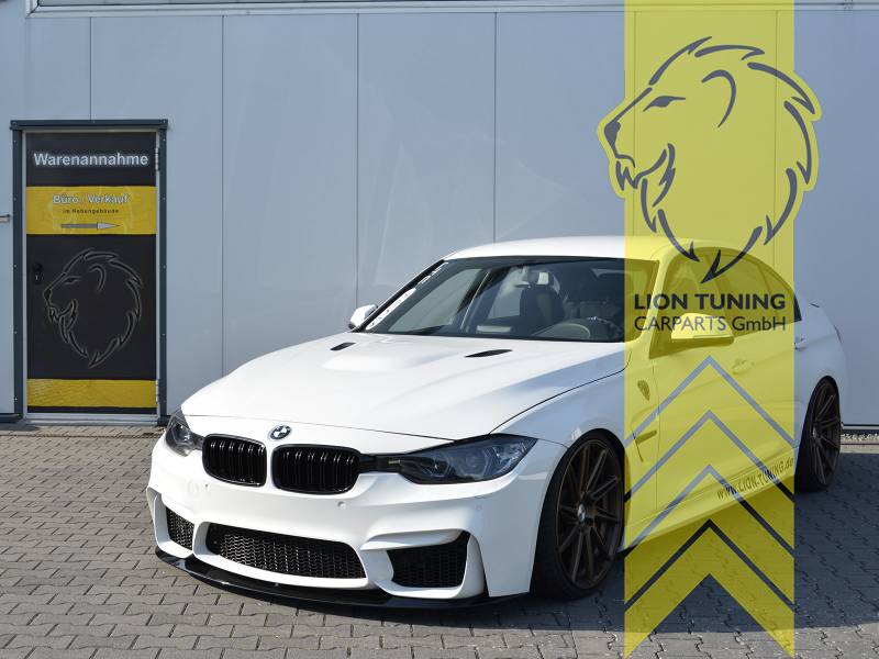 SET Schweller Leisten hochglanz Schwarz SPORT- PERFORMANCE + Folie passend  für BMW F30 F31 M-Paket