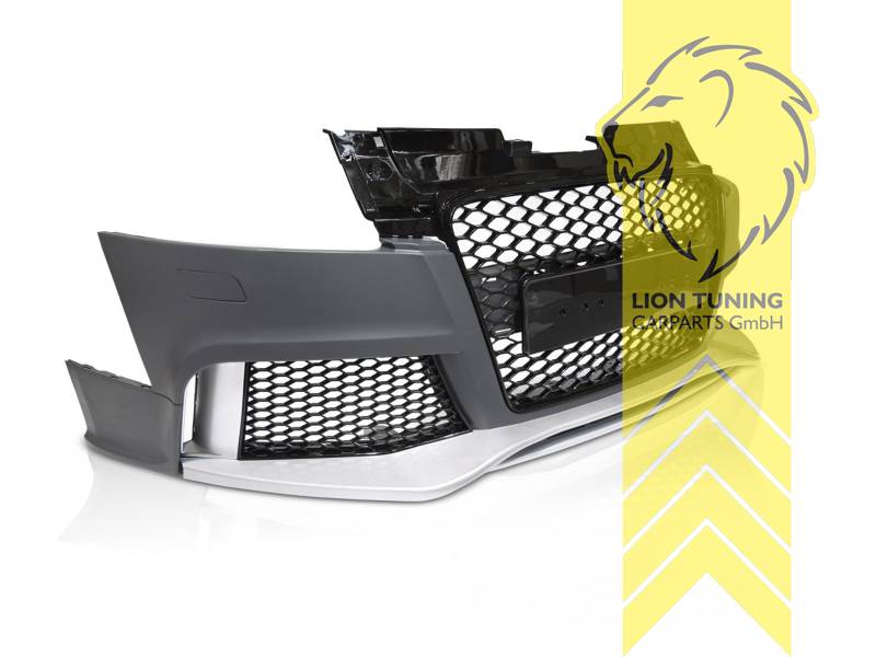 Ersatzteile von äquivalenter Qualität für die Besitzer des Fahrzeugs (entspr. EU-Verordnung 46/2010), PP Kunststoff, grundiert, für Fahrzeuge mit PDC, für Fahrzeuge mit oder ohne SRA