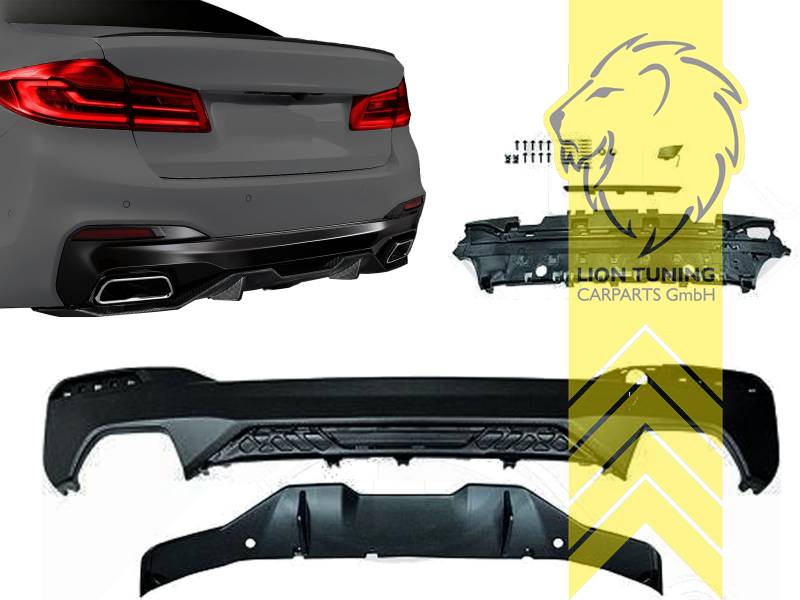 Liontuning - Tuningartikel für Ihr Auto  Lion Tuning Carparts GmbH  Heckstoßstange Heckschürze für BMW G31 Touring auch für M-Paket für PDC