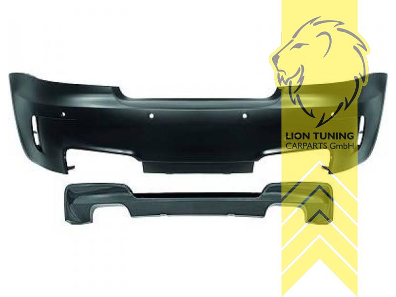 links und rechts, Ersatzteile von äquivalenter Qualität für die Besitzer des Fahrzeugs (entspr. EU-Verordnung 46/2010), PP Kunststoff, grundiert, für Fahrzeuge mit PDC, Eintragungsfrei / mit ABE