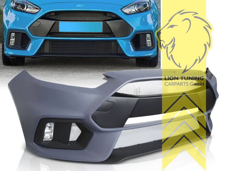 Liontuning - Tuningartikel für Ihr Auto  Lion Tuning Carparts GmbH  Frontstoßstange Frontschürze für Ford Focus 3 auch für RS für PDC SRA