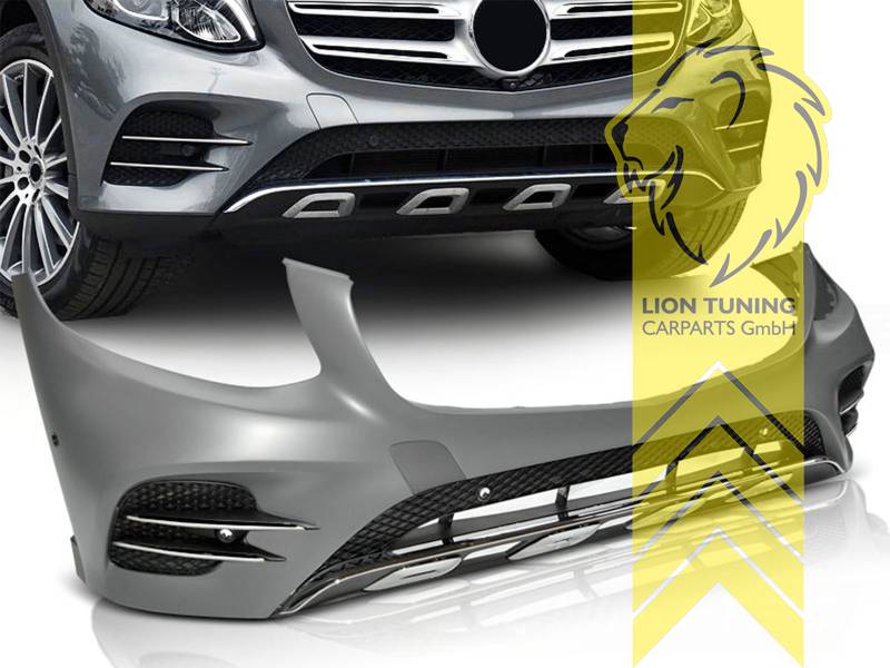 Liontuning - Tuningartikel für Ihr Auto  Lion Tuning Carparts GmbH  Frontstoßstange Frontschürze für Mercedes Benz GLC X253 auch für PDC