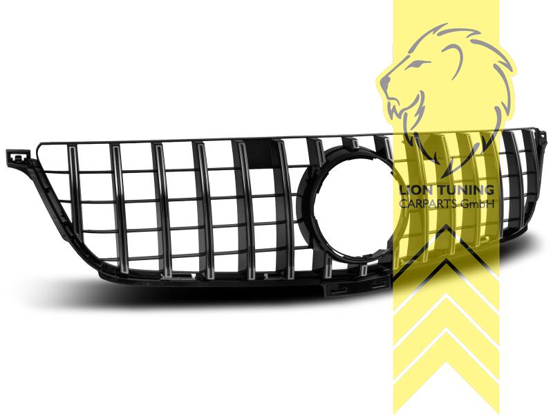 Original Mercedes Emblem wird übernommen, chrom, schwarz matt, ABS Kunststoff, Eintragungsfrei / als Ersatzteil verwendbar