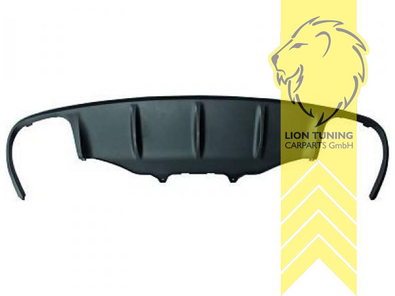 links und rechts, auch passend für die original Porsche Stoßstange, PP Kunststoff, schwarz - lackierfähig, Eintragungsfrei / als Ersatzteil verwendbar