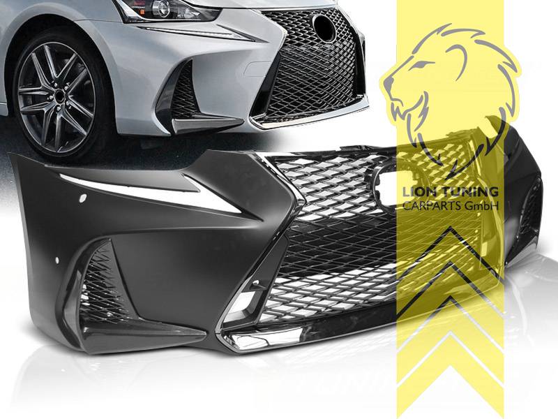 Ersatzteile von äquivalenter Qualität für die Besitzer des Fahrzeugs (entspr. EU-Verordnung 46/2010), PP Kunststoff, grundiert, für Fahrzeuge mit PDC, für Fahrzeuge mit SRA, Eintragungsfrei / mit ABE