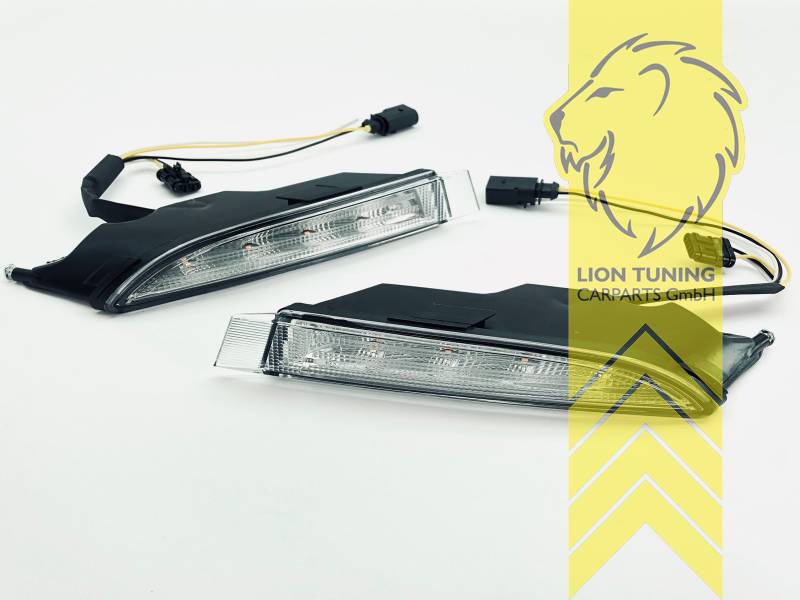 LED, mit LED Blinker, chrom, Nur passend für Fahrzeuge mit R Optik Stoßstange!