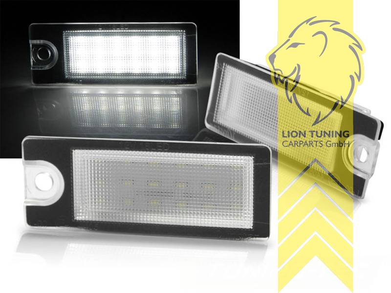 Liontuning - Tuningartikel für Ihr Auto  Lion Tuning Carparts GmbH LED SMD  Kennzeichenbeleuchtung für Volvo V70 S60 S80 XC70