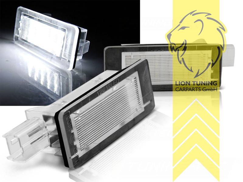 LED, weiss, Eintragungsfrei / mit E-Prüfzeichen