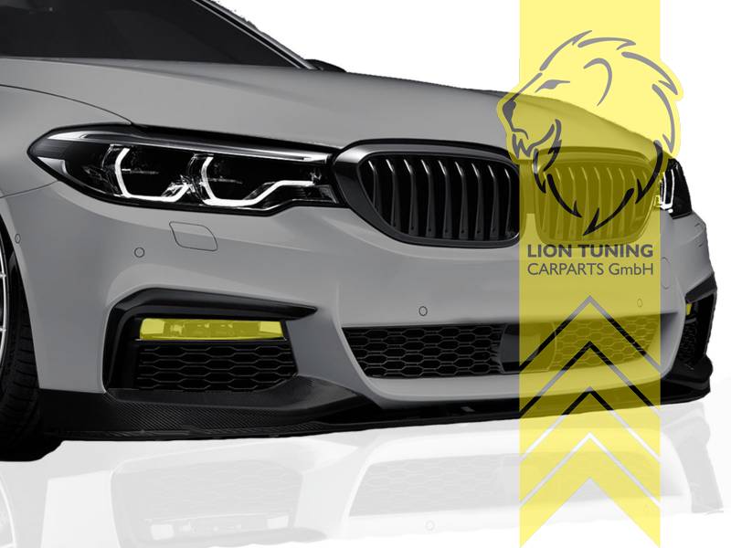 Liontuning - Tuningartikel für Ihr Auto  Lion Tuning Carparts GmbH  Frontspoiler Spoilerlippe Spoiler für BMW G30 Limousine G31 Touring für M- Paket