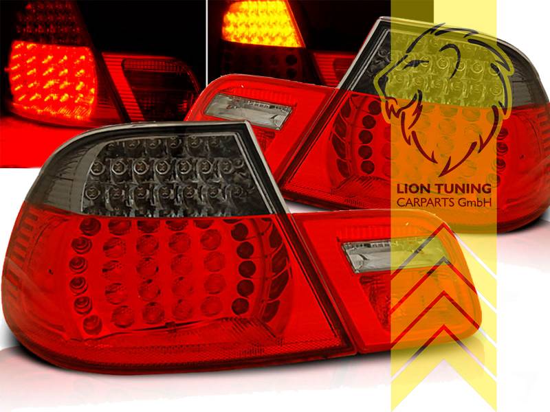 dynamischer LED Blinker, LED, schwarz, rot, Eintragungsfrei / mit E-Prüfzeichen