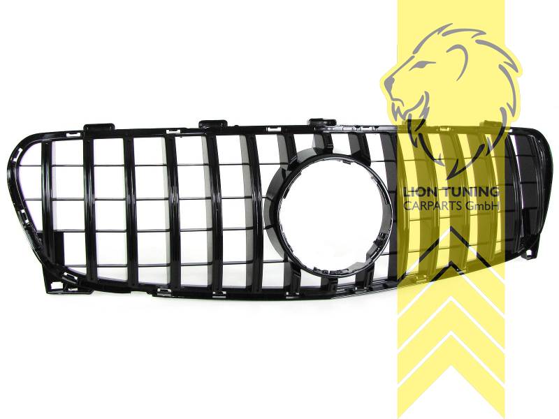 Original Mercedes Emblem wird übernommen, schwarz glänzend, ABS Kunststoff, Eintragungsfrei / keine Eintragung nötig, Eintragungsfrei / als Ersatzteil verwendbar