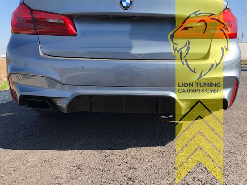Liontuning - Tuningartikel für Ihr Auto  Lion Tuning Carparts GmbH  Heckansatz Heckspoiler Diffusor für BMW G30 Limousine für M-Paket