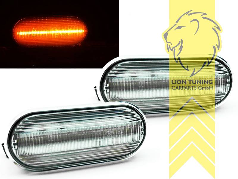 LED, chrom, Eintragungsfrei / mit E-Prüfzeichen