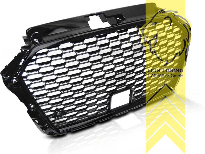 schwarz glänzend, Passend für alle Ausstattungsvarianten, ABS Kunststoff, für Fahrzeuge mit PDC, für Fahrzeuge mit Radar (ACC), Eintragungsfrei / als Ersatzteil verwendbar