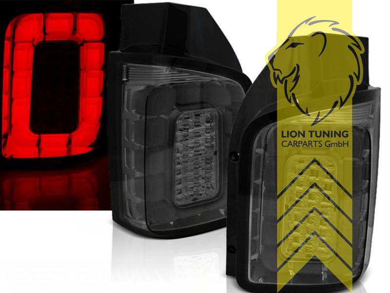 Liontuning - Tuningartikel für Ihr Auto  Lion Tuning Carparts GmbH LED  Bremsleuchte für VW T5 T6 Multivan Caravelle Transporter Flügeltür schwarz
