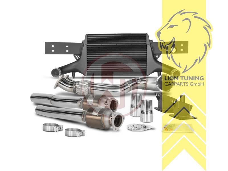 Competition EVO 3, mit Katrohren, Aluminium, 2.5 294KW, 515mm x 367mm x 95mm (gestuft), !!! Nicht im Bereich der STVZO zugelassen !!!