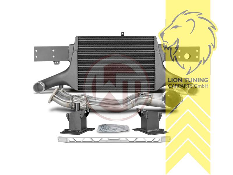 Competition EVO 3, ohne Katrohre, Aluminium, 2.5 270KW / 2.5 294KW, 515mm x 367mm x 95mm (gestuft), !!! Nicht im Bereich der STVZO zugelassen !!!