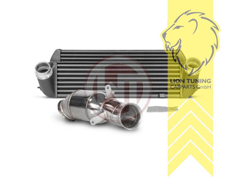 Competition EVO 1, ohne KAT, Aluminium, 35i 225-250KW, N55, 520mm x 210mm x 130mm (gestuft), !!! Nicht im Bereich der STVZO zugelassen !!!