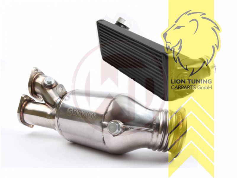 Performance EVO 1, ohne KAT, Aluminium, 35i 224-240KW, N55, 520mm x 210mm x 130mm (gestuft), !!! Nicht im Bereich der STVZO zugelassen !!!