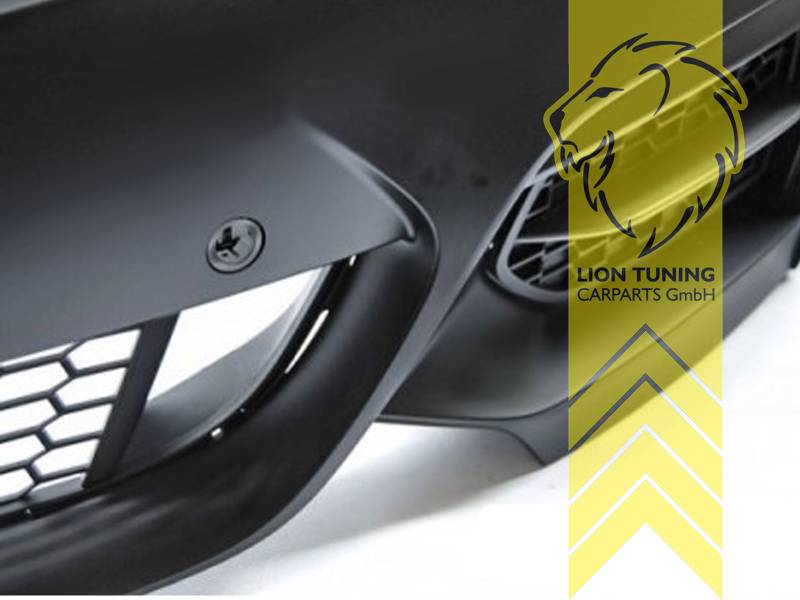 Liontuning - Tuningartikel für Ihr Auto  Lion Tuning Carparts GmbH  Stoßstange BMW 1er F20 F21 M235i Optik M-Paket Optik schwarz für PDC