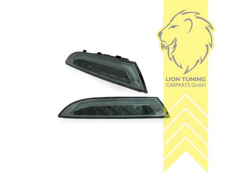 LED Frontblinker für VW Scirocco 3 mit Standlicht chrom