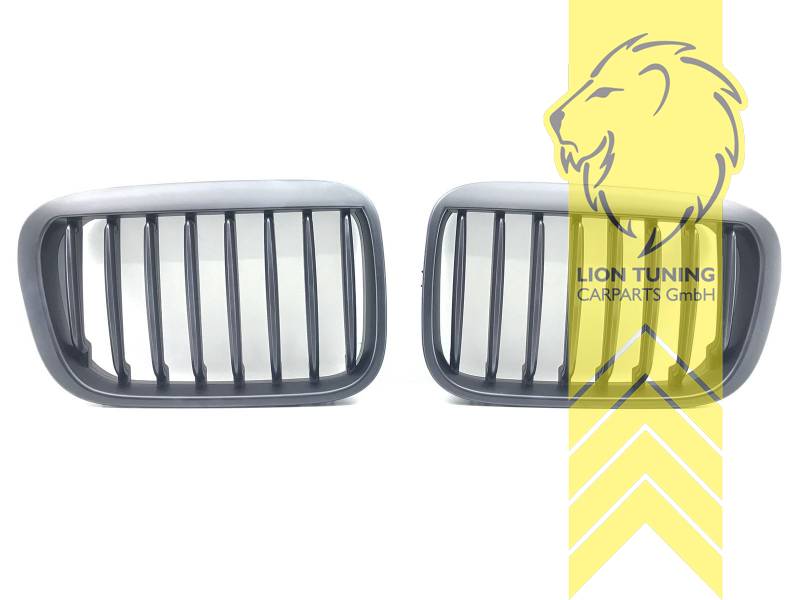 Liontuning - Tuningartikel für Ihr Auto  Lion Tuning Carparts GmbH Sportgrill  Kühlergrill BMW E46 Limousine Touring schwarz