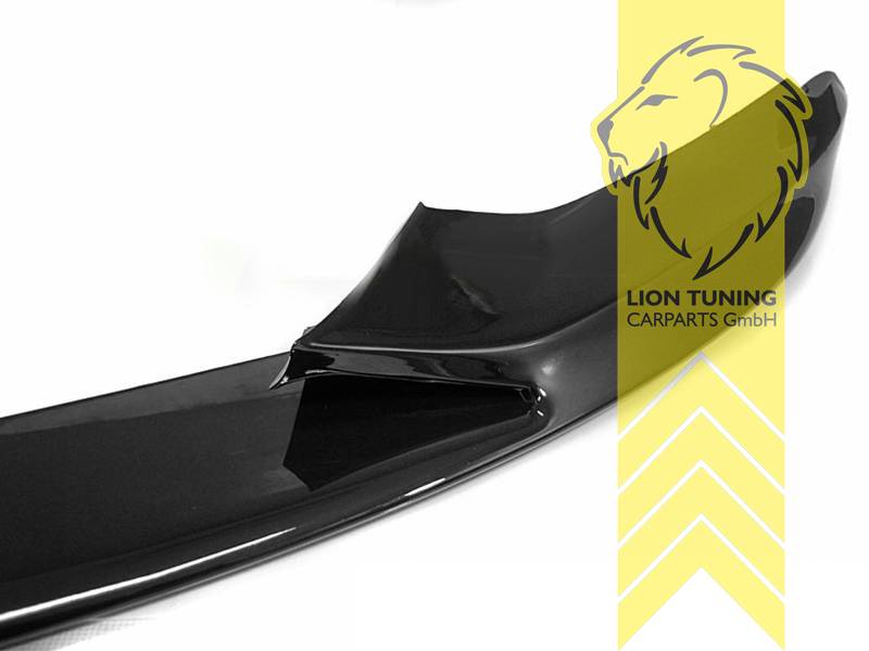Liontuning - Tuningartikel für Ihr Auto  Lion Tuning Carparts GmbH  Frontspoiler Spoilerlippe Spoiler BMW F32 Coupe F33 Cabrio Performance  Optik schwarz glänzend