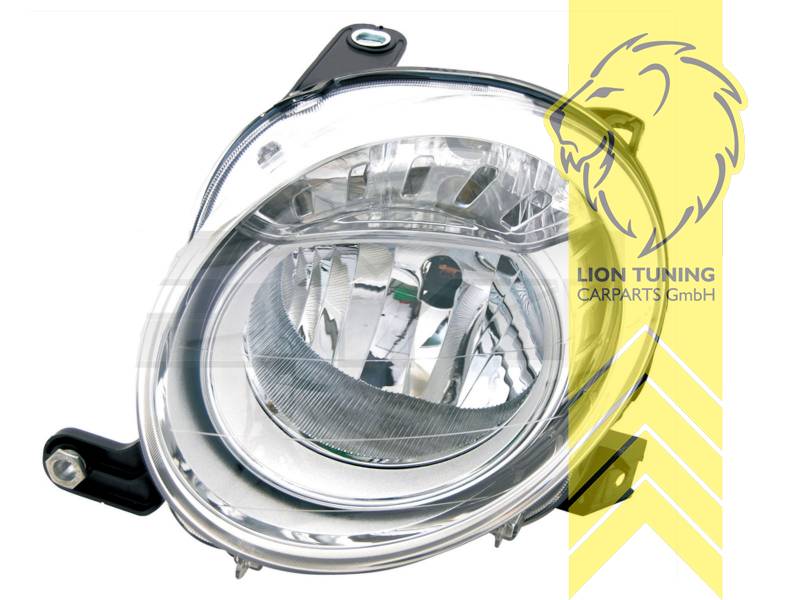 Halogen, Abblendlicht H7, inkl. Verschlusskappe und Lampenträger, ohne Leuchtmittel, Standard Ausführung, Eintragungsfrei / mit E-Prüfzeichen