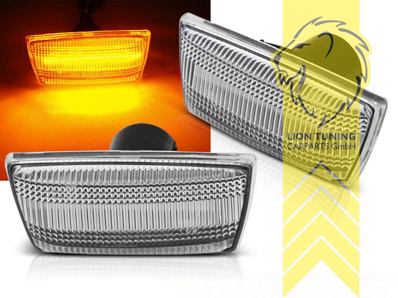 2x LED Seitenblinker Blinker in Schwarz Smoke SET für Opel Adam Astra H  Zafira B Corsa D E Insignia Meriva B