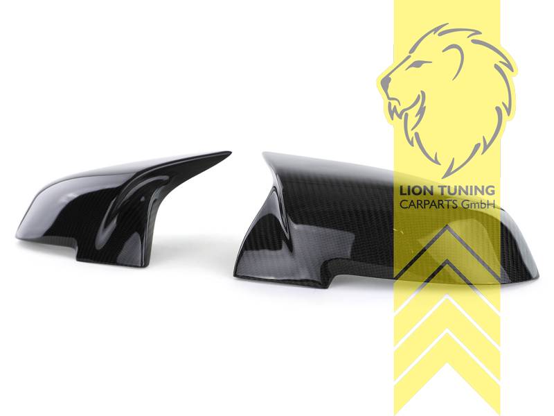 Liontuning - Tuningartikel für Ihr Auto  Lion Tuning Carparts GmbH Carbon  Spiegelkappen für BMW F20 F30 F31 F32 F33 F34 F35 F36 Sport Optik