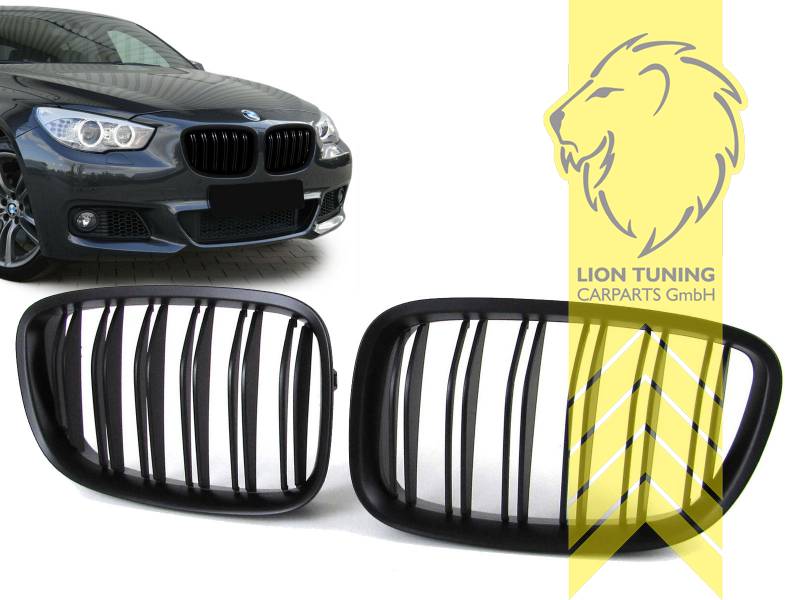 Doppelsteg, schwarz matt, ABS Kunststoff, Eintragungsfrei / als Ersatzteil verwendbar