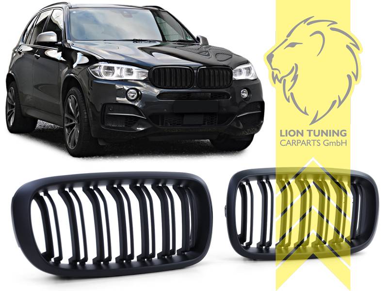 Doppelsteg, schwarz matt, ABS Kunststoff, Eintragungsfrei / als Ersatzteil verwendbar