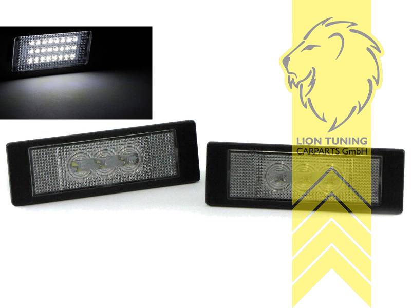 LED, weiss, Eintragungsfrei / mit E-Prüfzeichen