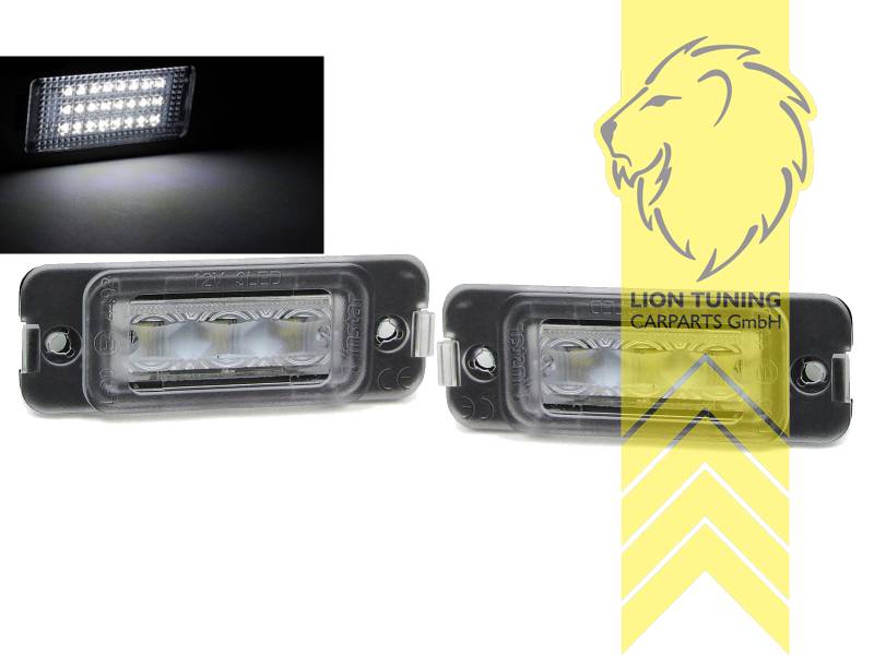 LED, weiss, Eintragungsfrei / mit E-Prüfzeichen