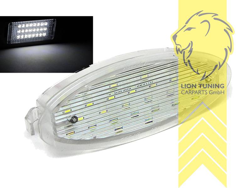 LED, weiss, Eintragungsfrei / mit E-Prüfzeichen