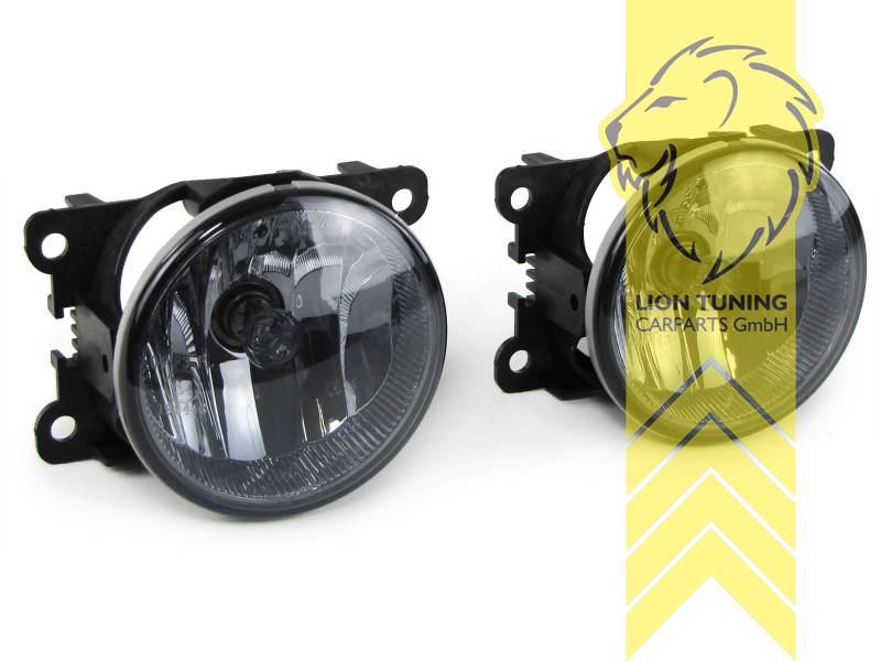 Halogen, schwarz, Eintragungsfrei / mit E-Prüfzeichen