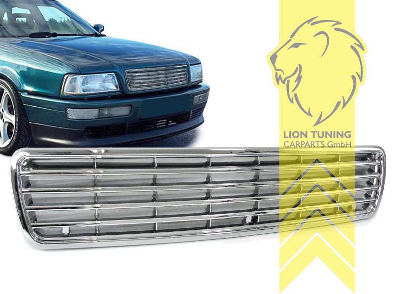 ohne Emblemaufnahme, chrom, ABS Kunststoff, Eintragungsfrei / als Ersatzteil verwendbar