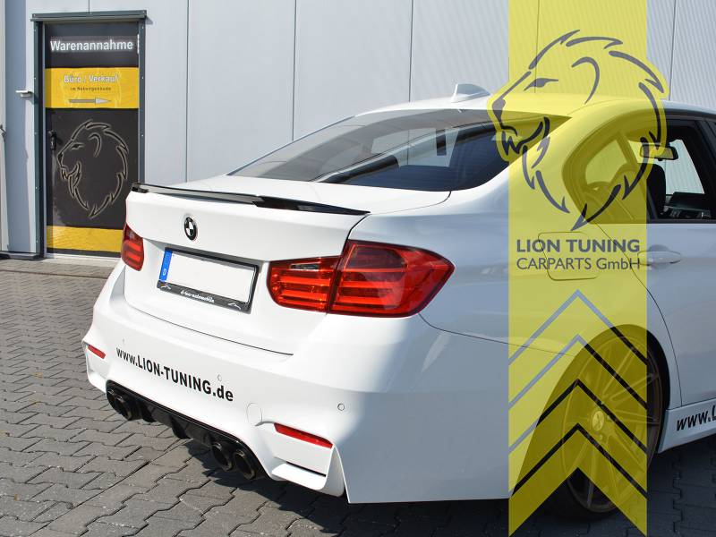 Liontuning - Tuningartikel für Ihr Auto  Lion Tuning Carparts GmbH  Edelstahl Endrohre Auspuff Blende 2 Rohr Links für BMW F30 F31 F32 F33 F36