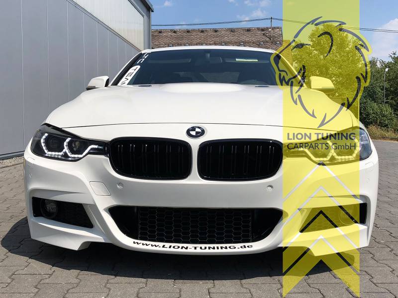 Liontuning - Tuningartikel für Ihr Auto  Lion Tuning Carparts Gmbh  Frontstoßstange für BMW F30 Limo F31 Touring auch für M-Paket für 6 PDC SRA