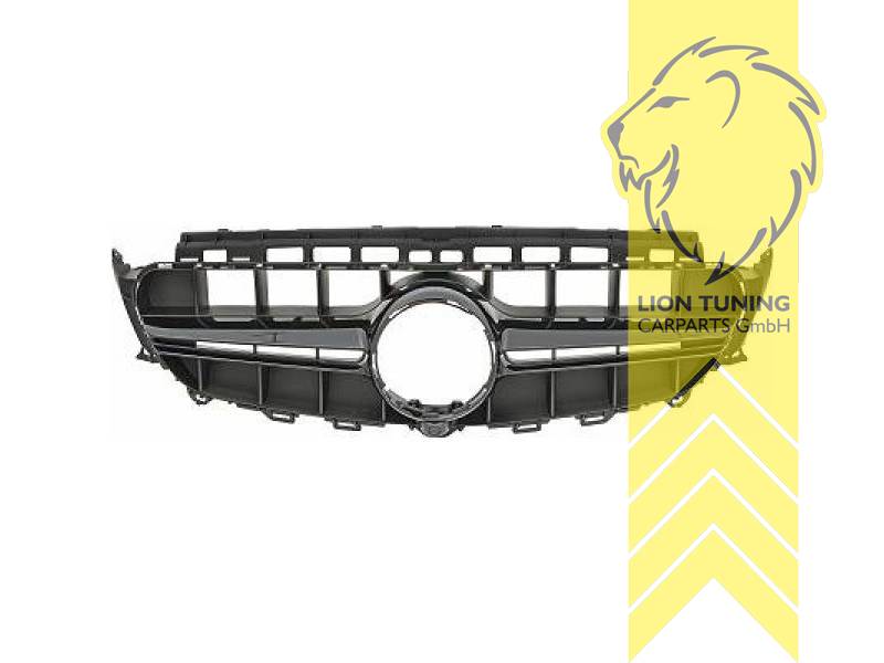 Original Mercedes Emblem wird übernommen, schwarz matt, auch für Modelle mit Kamera-System, ABS Kunststoff, Eintragungsfrei / als Ersatzteil verwendbar