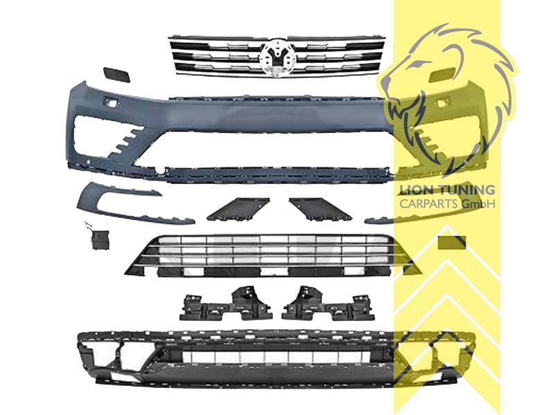 Ersatzteile von äquivalenter Qualität für die Besitzer des Fahrzeugs (entspr. EU-Verordnung 46/2010), PP Kunststoff, grundiert, für Fahrzeuge mit PDC, für Fahrzeuge mit SRA, Eintragungsfrei / mit ABE