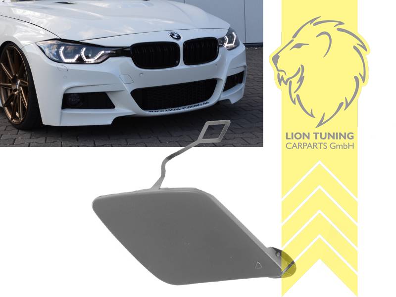 Liontuning - Tuningartikel für Ihr Auto  Lion Tuning Carparts GmbH  Sportgrill Kühlergrill BMW 3er Limousine F30 Touring F31 schwarz glänzend