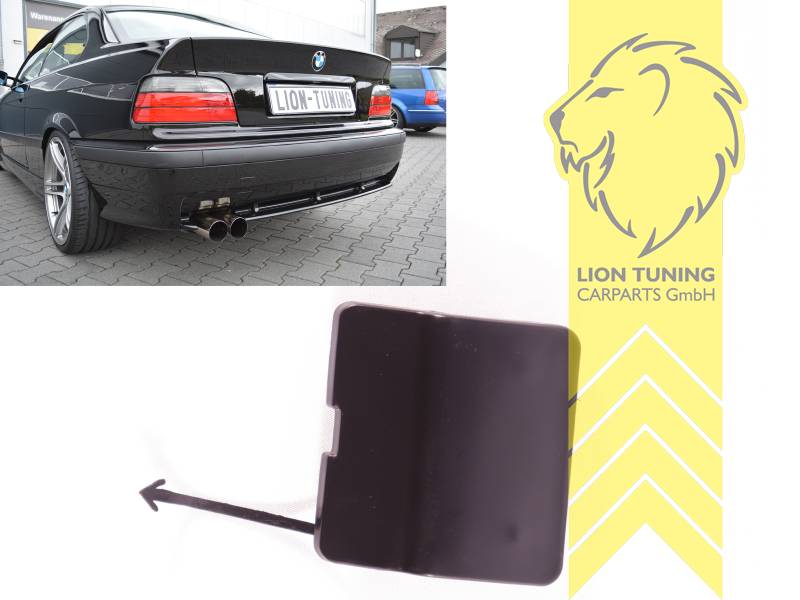 Liontuning - Tuningartikel für Ihr Auto  Lion Tuning Carparts GmbH  Abdeckung für Abschlepphaken hinten für BMW E36 auch für M Paket