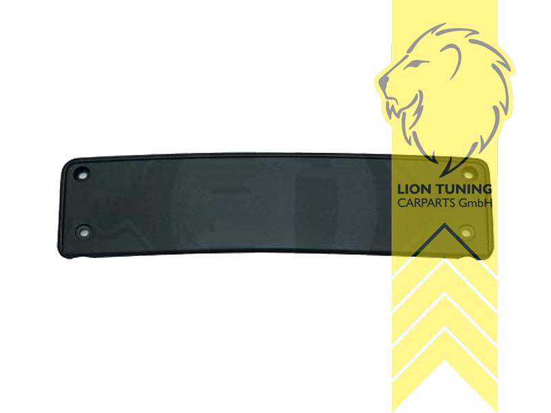 schwarz, nur passend für original GT / GTI Stoßstange oder unsere Artikelnummer 1764, 2167, PP Kunststoff, schwarz - lackierfähig, Eintragungsfrei / als Ersatzteil verwendbar