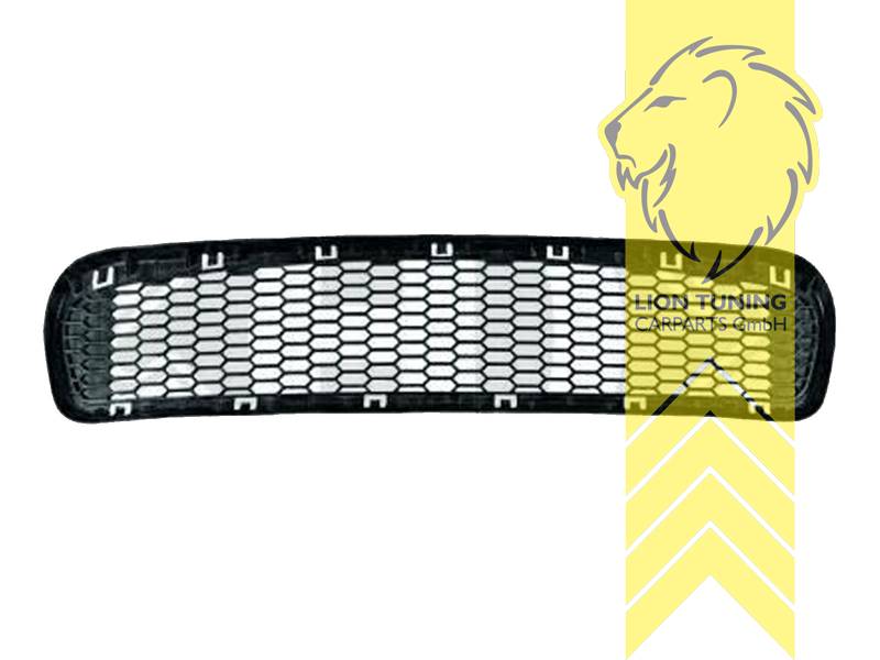 Liontuning - Tuningartikel für Ihr Auto  Lion Tuning Carparts GmbH  Sportgrill Kühlergrill BMW E81 E82 E87 E88 schwarz glänzend