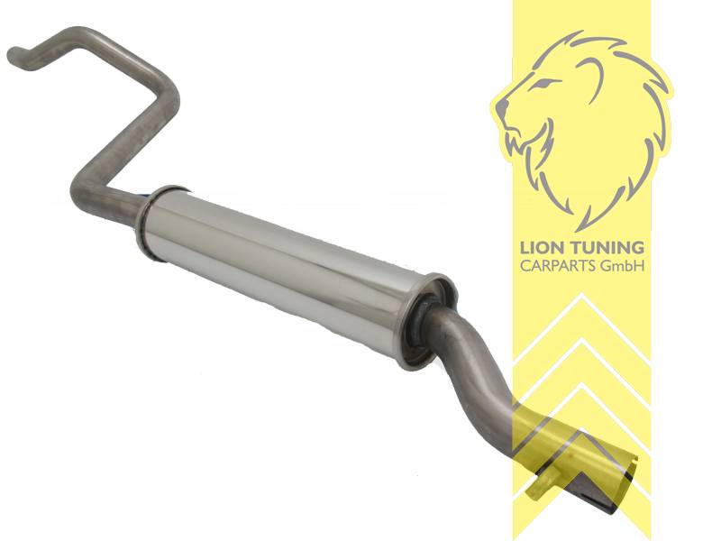 Edelstahl, 1.8 66KW / 1.8 82KW, Eintragungsfrei / mit E-Prüfzeichen