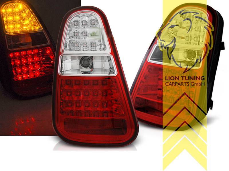 LED, mit LED Blinker, rot, weiss, Eintragungsfrei / mit E-Prüfzeichen
